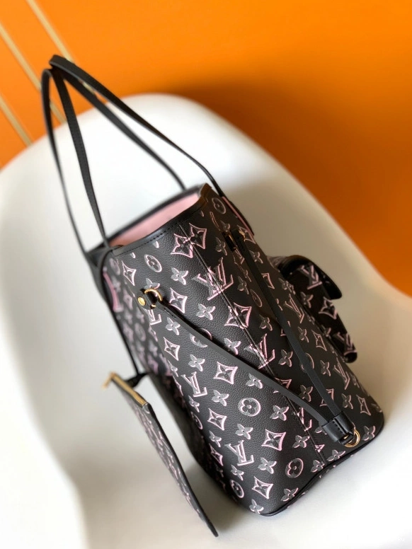 AAA Pruses Bags MM NEVERFULL VUITTON LOUIS 0812